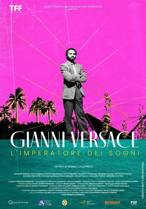 film gianni versace trasmesso 28 11 2018 su quale rete|GIANNI VERSACE, L'IMPERATORE DEI SOGNI .